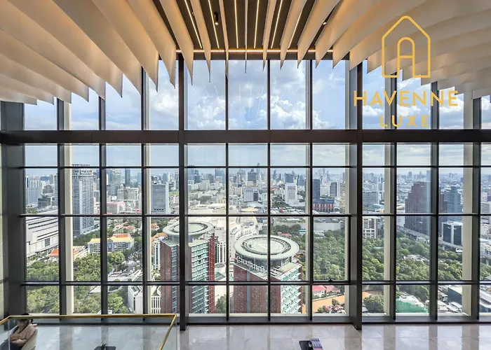 Luxury Downtown 2br 2ba Sky Pool Gym 5min Walk To Siam Paragon Apartment