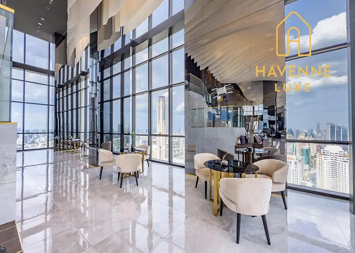 Luxury Downtown 2br 2ba Sky Pool Gym 5min Walk To Siam Paragon Apartment Bangkok