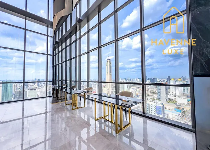 Luxury Downtown 2br 2ba Sky Pool Gym 5min Walk To Siam Paragon