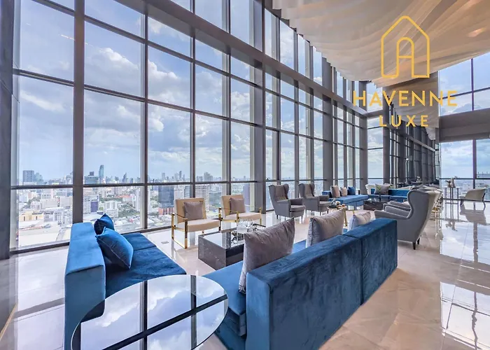 Luxury Downtown 2br 2ba Sky Pool Gym 5min Walk To Siam Paragon
