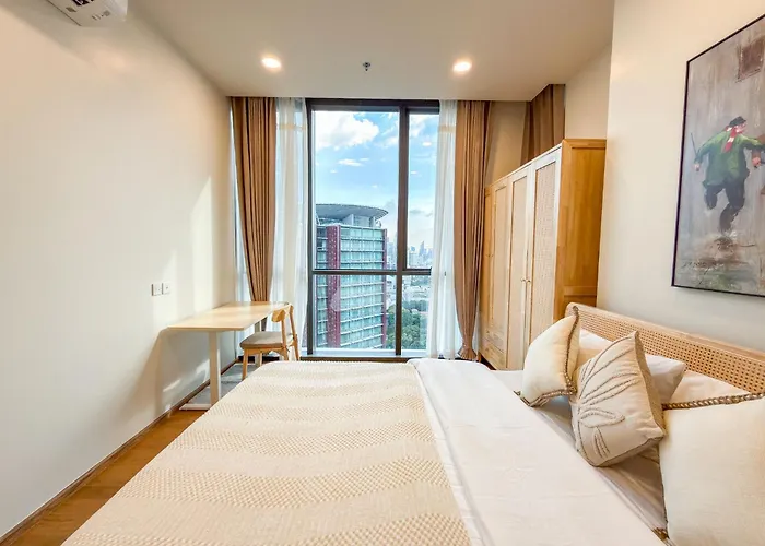 Luxury Downtown 2br 2ba Sky Pool Gym 5min Walk To Siam Paragon * Bangkok